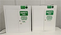 (2) Goggle Sanitation Cabinets