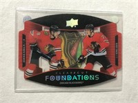 2020-21 UD Clear Cut Foundations Hockey Card