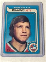 1979-80 Bobby Hull Hockey Card
