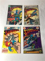 4 Superman Comic Books 1973-1977