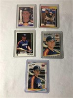 5 Craig Biggio Rookie Baseball Cards