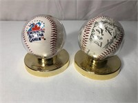 2 Toronto Blue Jays Baseballs