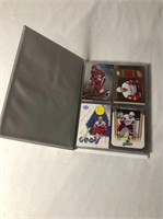 Lot Of 27 Red Wings Hockey Cards In Team Folder