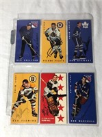 6 Tall Boys Autographed Hockey Cards With COA #2