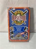 SEALED 1992 Upper Deck Baseball Card Wax Box