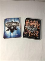 2 Wrestlemania DVD Sets #20 & 22