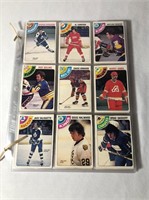 1978-79 OPC Partial Hockey Card Set