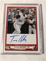 Travis Hafner Autographed Baseball Card