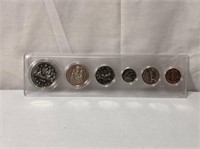 1977 Canadian 6 Coin Set Encased