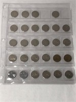 1922-1948 Canadian 5 Cent Coin Collection