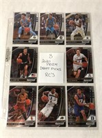 8- 2020 Prizm Draft Picks RC Basketball Cards