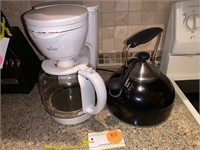 COFFEE MAKER AND TEA POT