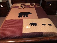 KING SIZED LODGE QUILT