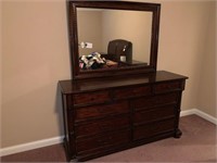 DRESSER WITH MIRROR QUALITY MATCHES THE OTHER