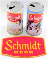 Vintage Large Schmidt Beer Distributors Patch and
