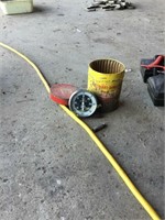 Belt Tach with Tin Container
