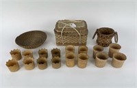 Collection of Mohawk Baskets