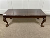 Chippendale Style Mahogany Coffee Table