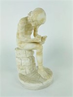 Alabaster Male Sculpture