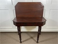 Federal Cherry & Mahogany Game Table