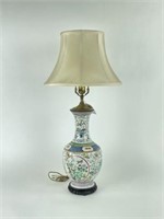 Asian Porcelain Table Lamp
