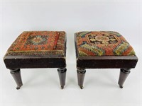 Pair of Early Foot Stools