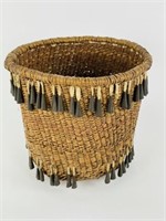 Native American Basket with Bells
