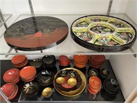Collection of Japanese Lacquerware