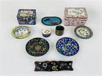Group of Chinese Cloisonne