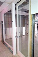 Glass Wall Partition With Door