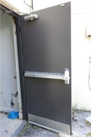 Exterior Fire Rated Door + Panic Hardware