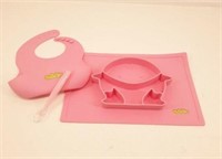 Stow N Go Dining Set Pink