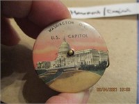 Vtg. Washington Monument & US Capital Tape Measure