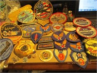 Lot of Military Patches,Pins