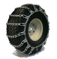 The ROP Shop Pair of 2 Link Tire Chains  26x12x12