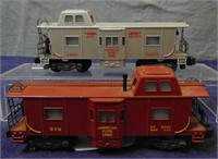 American Flyer 979 & 25042 Animated Cabooses
