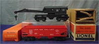 LN Boxed Lionel 6460 & 6476 Freight Cars