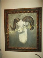 D. Stanley Original Vintage Wildlife Oil On Canvas