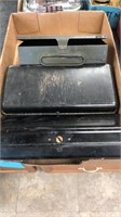 Fulton and military US marked lock boxes / strong