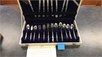Cosmo stainless steel silverware set. 43 pieces.