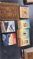 Vintage paper book lot