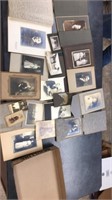 Large antique photos lot