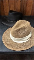 Leather hat-straw hat-hat rack washer