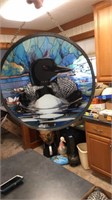 Stained glass loon sun catcher