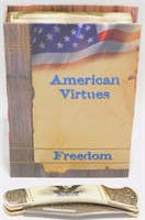 American Mint "American Virtues - Freedom" 4" 420