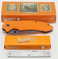 Two New Marbles Pocket Knives - No. MR3703 1/4"