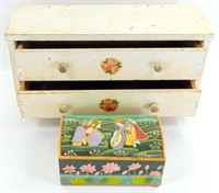 * Small 2-Drawer Doll Dresser & Trinket Box