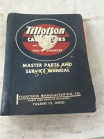 Tillotson Manual