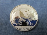 .999 Silver Panda Bear Coin