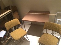 Folding Table with 6 Chairs